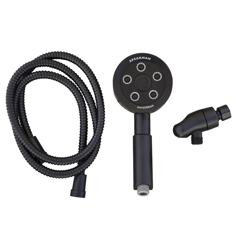 Speakman VS-3010-MB-E2 Neo Anystream Multi-Function Handheld Shower Head, 2.0 GPM, Matte Black - Image 2